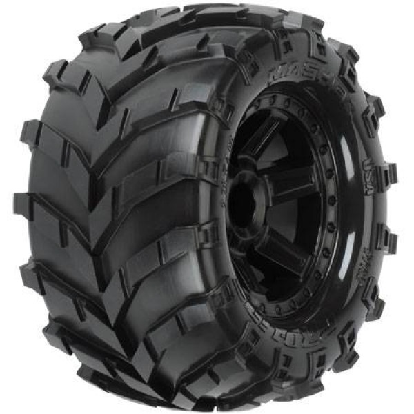 Pro-Line Masher 2.8" All Terrain Truck Tires Mounted on Desperado Wheels (2)