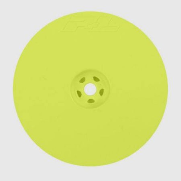 Pro-Line Rear Velocity 2.2" Hex Wheels, Yellow (LOS22, B4.1)