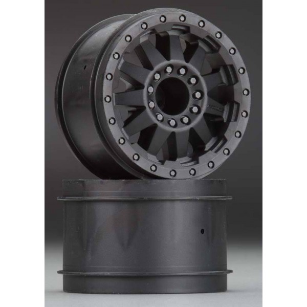 Pro-Line F-11 2.8" Black Rear Electric Wheels (2)