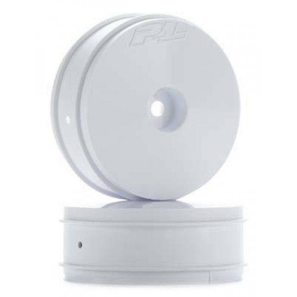 Pro-Line Front Velocity VTR 2.4" 2WD Hex Wheels, White (2)