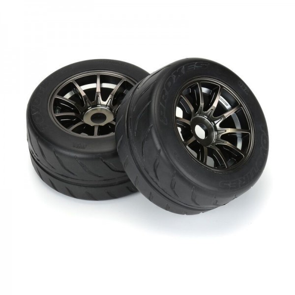 Pro-Line 1/7 Toyo Proxes R888R S3 Rear 53/107 2.9" BELTED MTD 17mm Spectre (2)