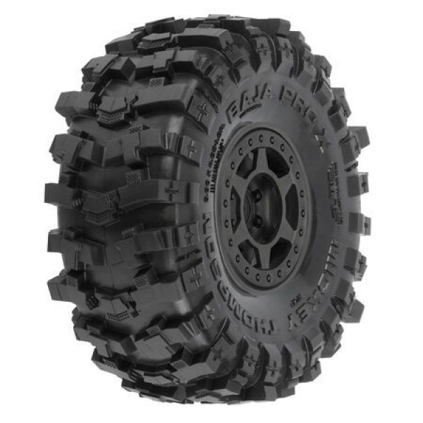 Pro-Line 1/10 Mickey Thompson Baja Pro X G8 F/R 1.9" MTD 12mm Blk Holcomb (2)