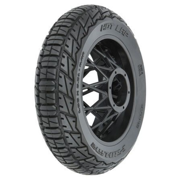 Pro-Line 1/4 Hot Lap MX S3 Rear Tire MTD Black Supermoto Wheel: Promoto-MX