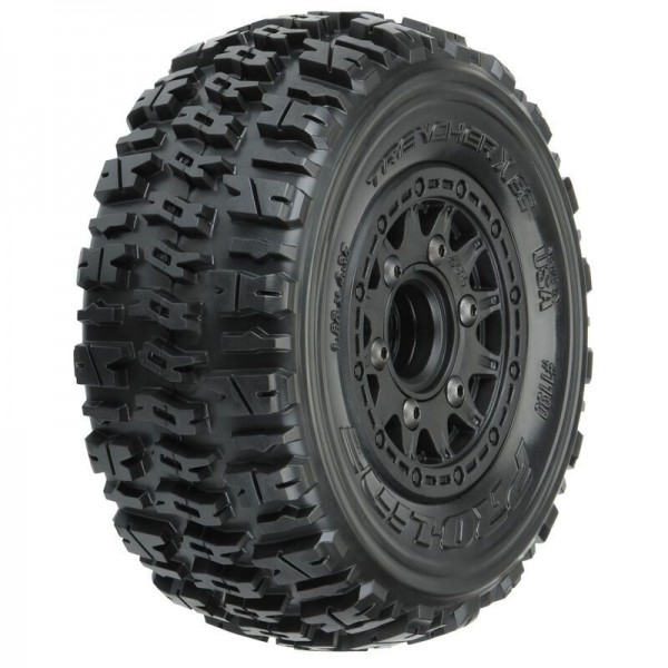 Pro-Line Front/Rear Trencher X SC 2.2"/3.0" All Terrain Tires on 6x30 Removable Hex Wheels (2)