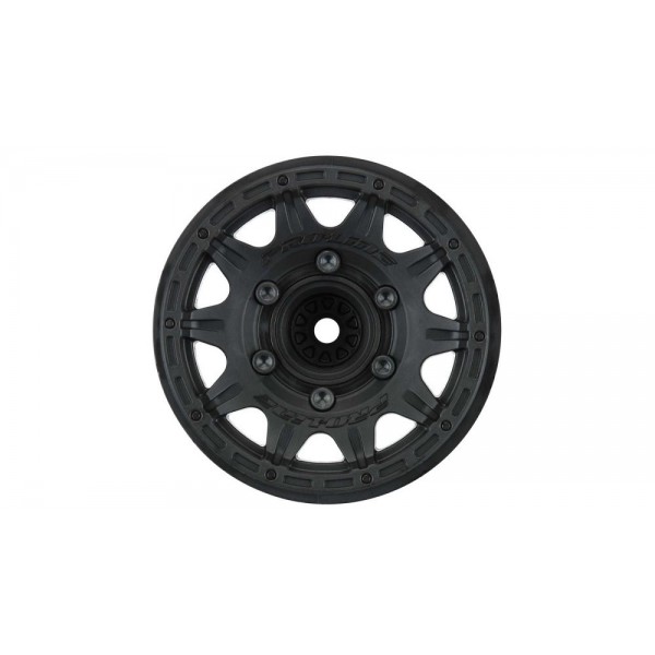 Pro-Line Front/Rear Raid 2.8" Black 6x30 Removable Hex Wheels (2)