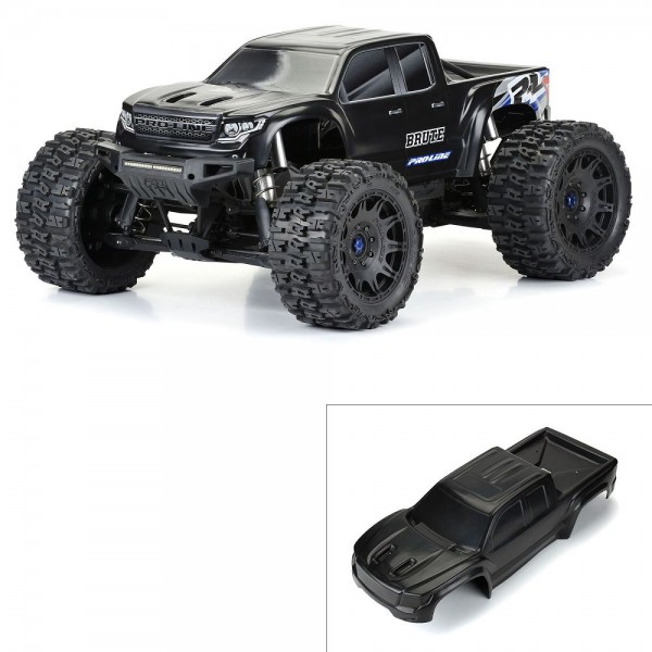 1/5 Pre-Cut Brute Bash Armor Black Body for X-MAXX