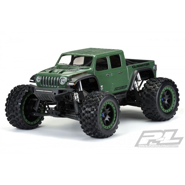 Pro-Line Pre-Cut Jeep Gladiator Rubicon Clear Body X-MAXX