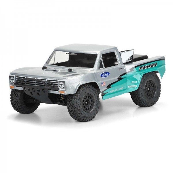 Pro-Line 1/10 Pre-Cut 1967 Ford F-100 Race Truck Clear Body (SCT)