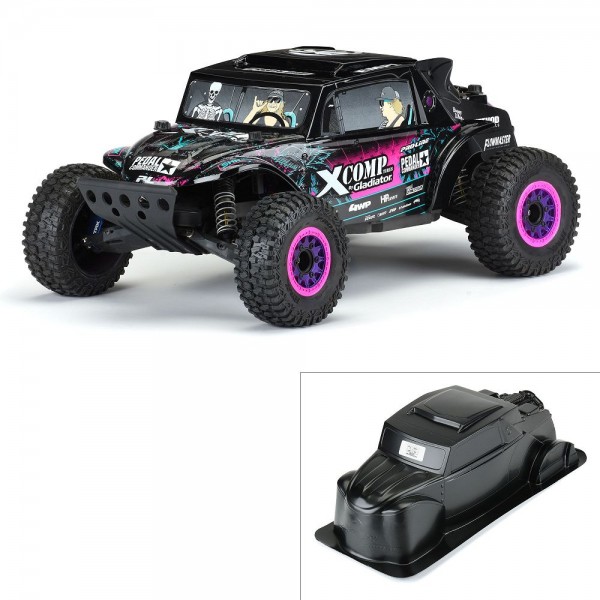Pro-Line 1/10 Megalodon Desert Buggy Blake Wilkey Black Body: Short Course