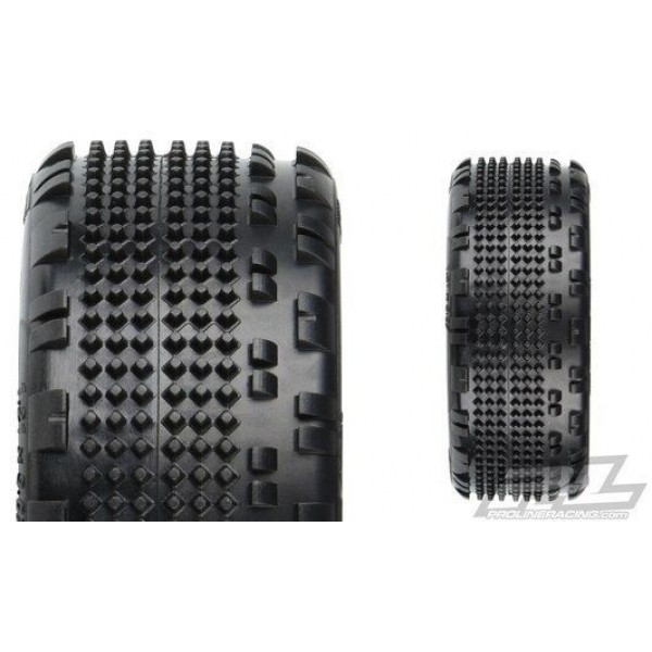 Pro-Line 1/10 Prism 2.0 CR3 4WD Front 2.2" Carpet Buggy Tires (2)