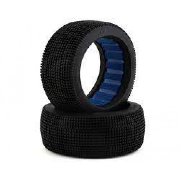 Pro-Motion Pro-Motion MIG 1/8 Off-Road Buggy Tires (2) (Medium - Long Wear) w/Foam Inserts