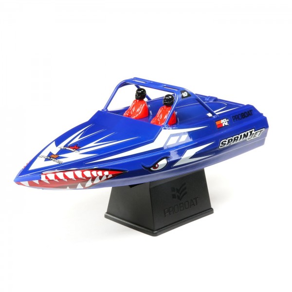 Pro Boat RTR Sprintjet 9-inch Self-Right Jet Boat , Blue