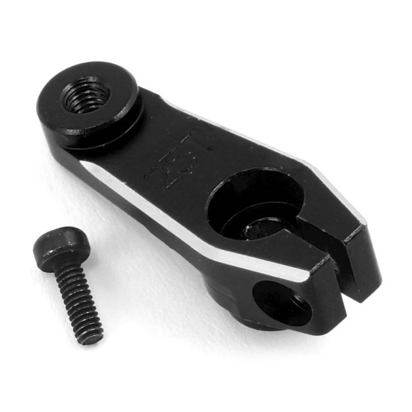 Protek R/C 4mm Long Clamping Servo Horn Black 25T