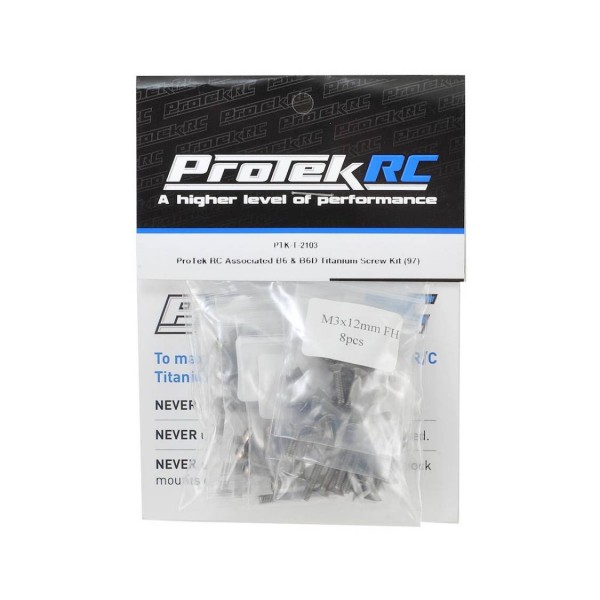 B6/B6D Titanium Screw Kit