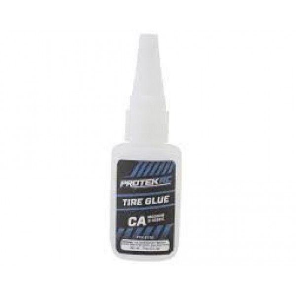 ProTek RC CA Tire Glue w/Glue Tip (Medium) (0.75oz)