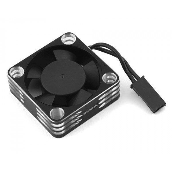 ProTek RC 30x30x10mm Aluminum High Speed HV Cooling Fan (Silver/Black)