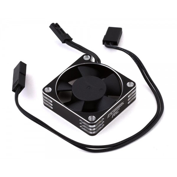 ProTek RC 35x35x10mm Aluminum High Speed HV Cooling Fan, Silver/Black