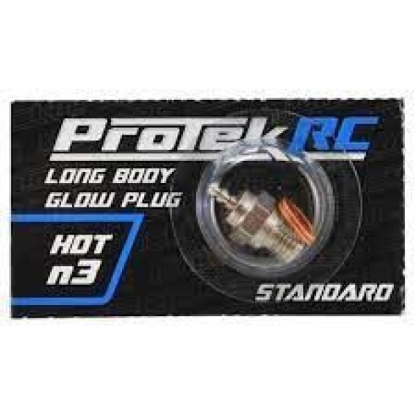 ProTek RC N3 Hot Standard Glow Plug (.12, .15 and .18 Engines)