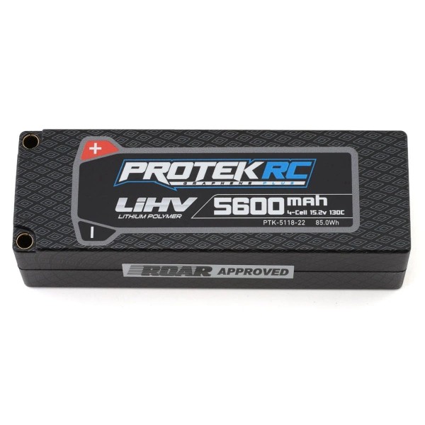 Protek RC 4S 130C Low IR Silicon Graphene HV LCG Lipo Battery (15.2V/5600mAh)