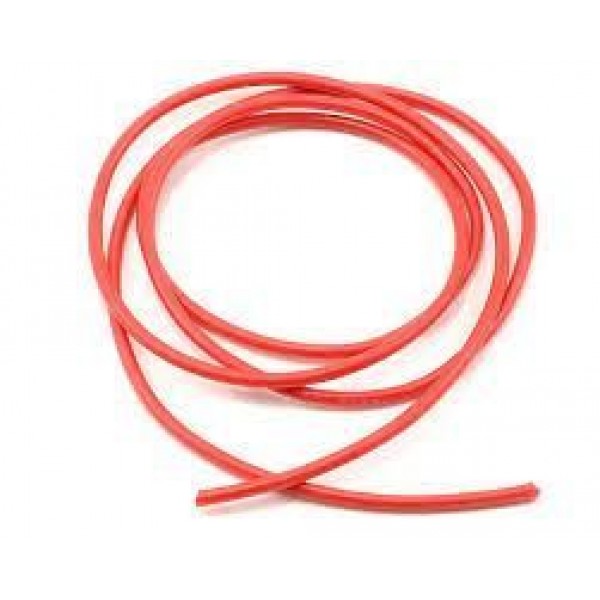 ProTek RC 18awg Red Silicone Hookup Wire (1 Meter)
