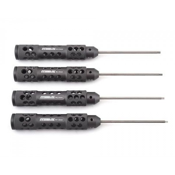 ProTek RC TruTorque SL Metric Hex Driver Set (1.5, 2.0, 2.5, 3.0mm) (4)