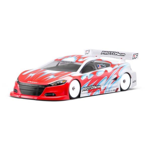 2014 Dodge Dart Regular Weight Clear Body 190mm
