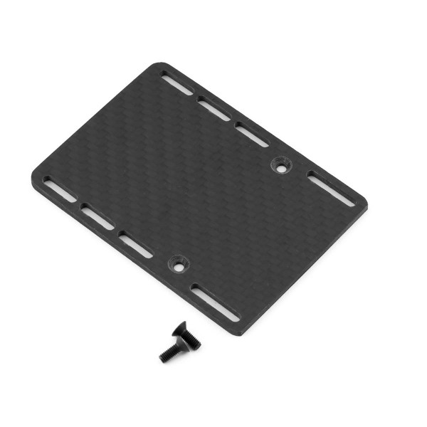 R-Design Losi 22S Drag XL Carbon Fiber ESC Plate