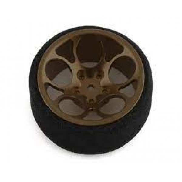 R-Design Sanwa M17/MT-44 Ultrawide 5 Hole Transmitter Steering Wheel (Bronze)