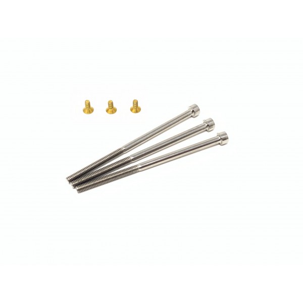 R1 Wurks V21 25.5 Full Titanium Screw Set