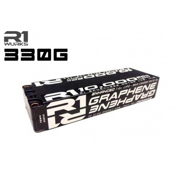 R1 Wurks R1 10000mah 50C 7.6V 2S LIPO Graphene Battery