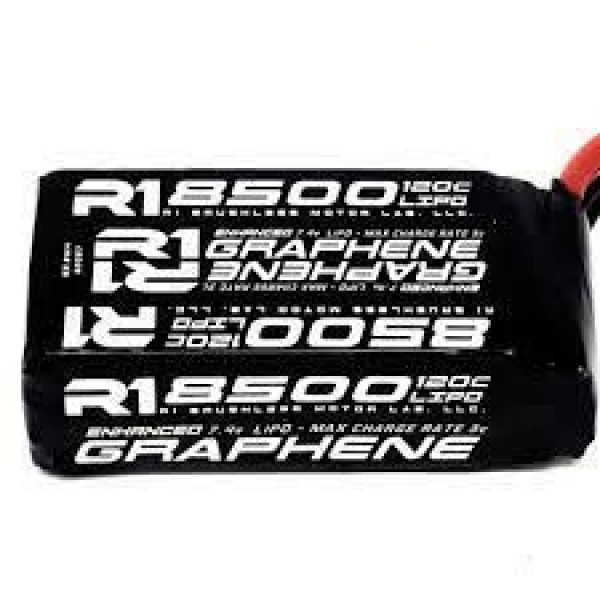R1 Wurks 8500 Mah 120c 2S Shorty Soft Case Battery For Drag Racing
