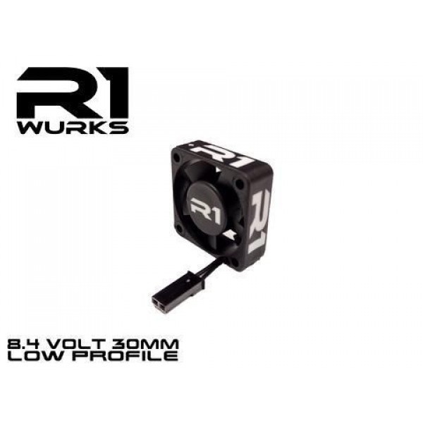 R1 Wurks 8.4V Premium 30mm Low Profile Fan