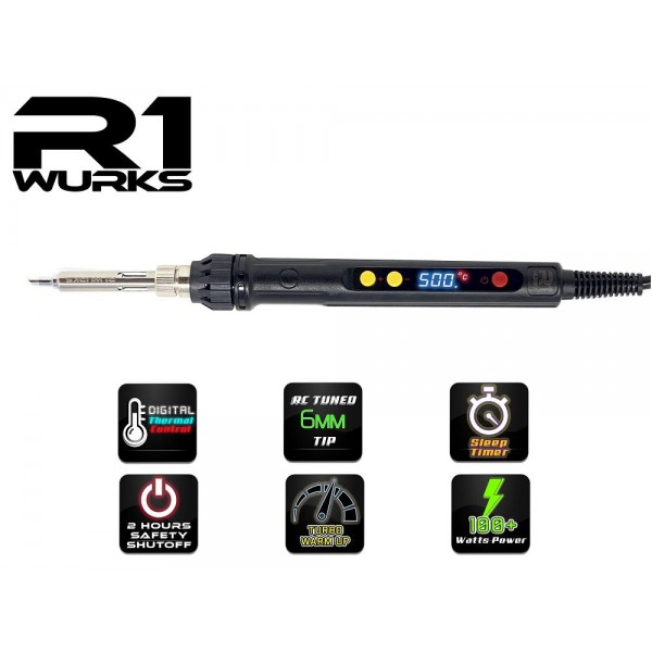 R1 Wurks R1 Digital Control Thermostatic Soldering Iron