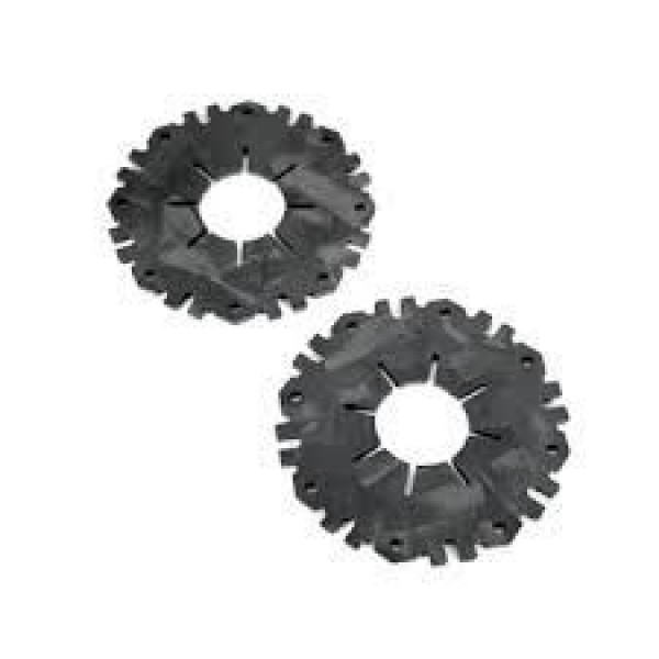 R1 Wurks Forged Carbon Slipper Pads, Octalock