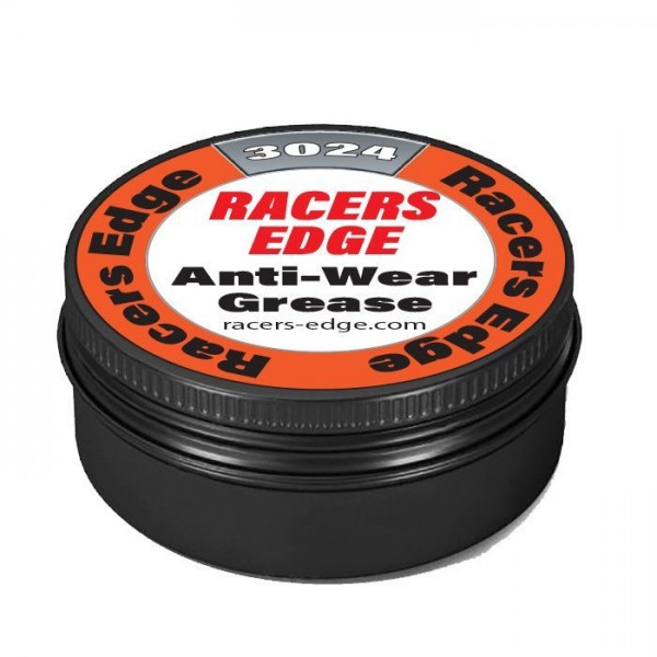 Racer's Edge Anti-Wear Grease in Black Aluminum Tin (8ml)