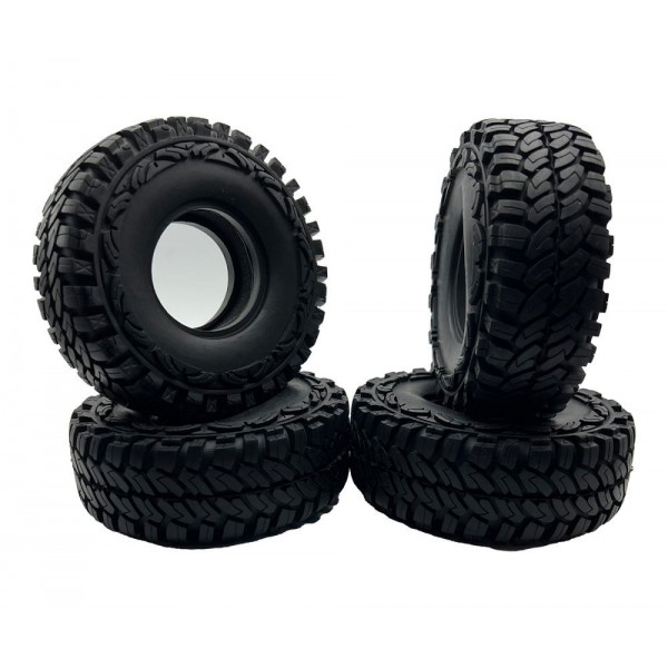Racer's Edge 1.9" Crawler Tires with Foam Inserts (4pcs) Pattern C