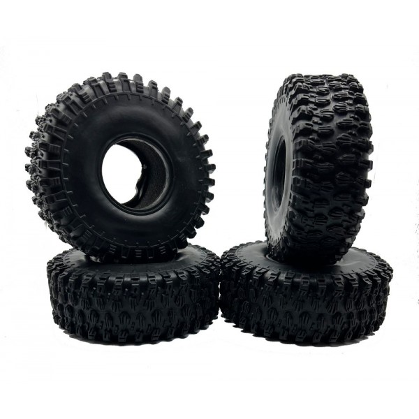 Racer's Edge 1.9" Crawler Tires with Foam Inserts (4pcs) Pattern E