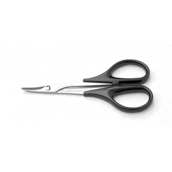 Racer's Edge Curved Lexan Multipurpose Scissors, Black