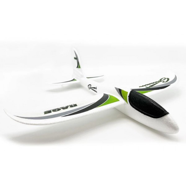Rage 9012 Streamer Hand Launch Glider, White