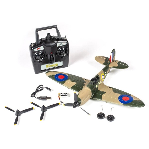 Rage Supermarine Spitfire 400mm Micro RTF with Pass