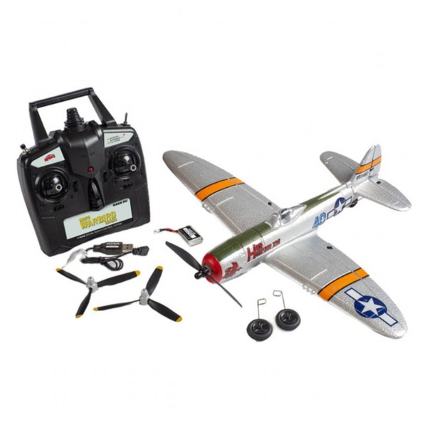 Rage P-47 Thunderbolt Micro RTF Airplane with PASS System
