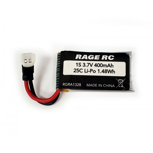 Rage Micro Warbirds 25C Lipo (3.7V/400mAh)