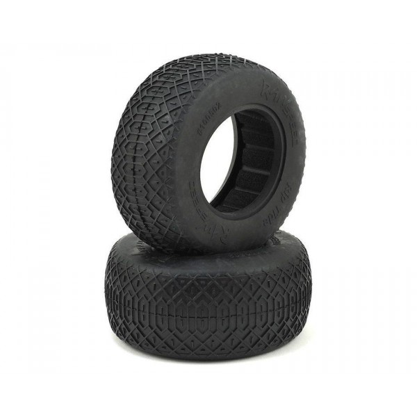 Raw Speed RC Rip Tide 1/10 Short Course 2.2/3.0" Tires: with Inserts (2)