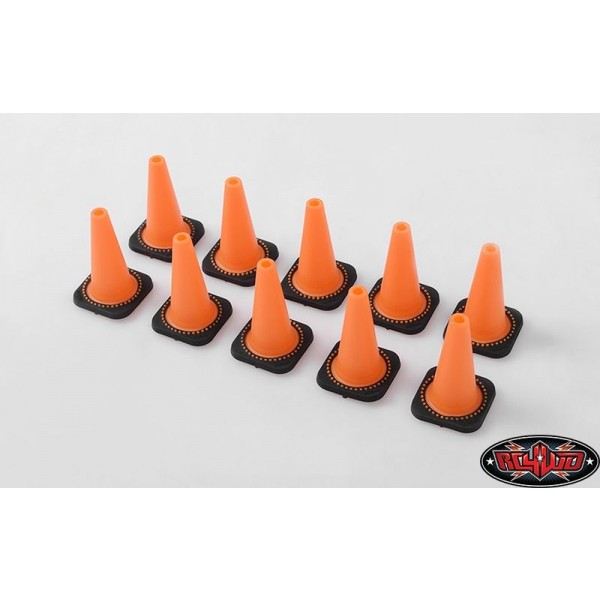 RC4WD 1/10 Remote Control Hobby Size Traffic Cones (10)
