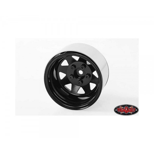 RC4WD 5-lug Deep Dish 1.9" Beadlock Wagon Wheels, Black (4)