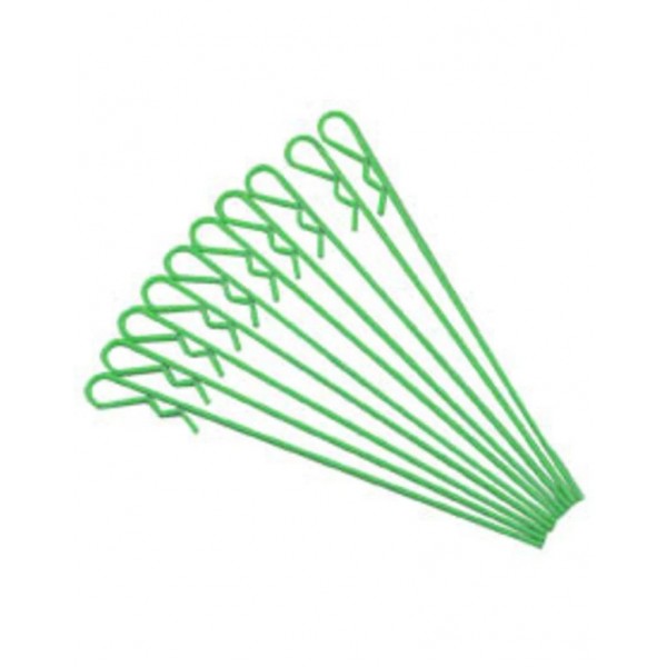 RC One Long Green Truck Body Pins (10)