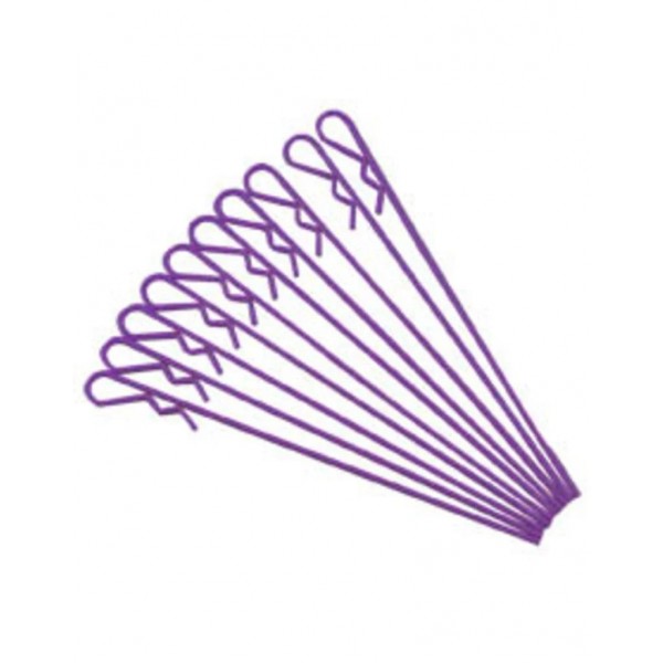 One Long Purple Truck Body Pins (10)