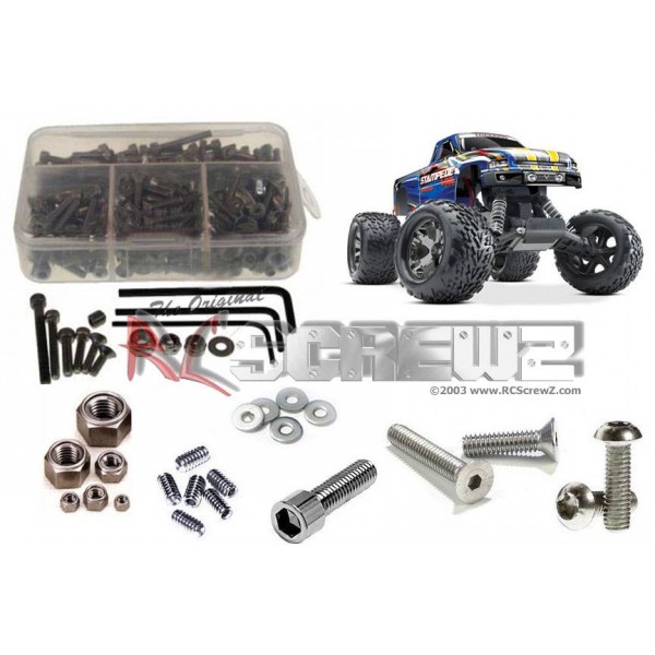 TRA024 Stainless Steel Screw Kit Stampede VXL