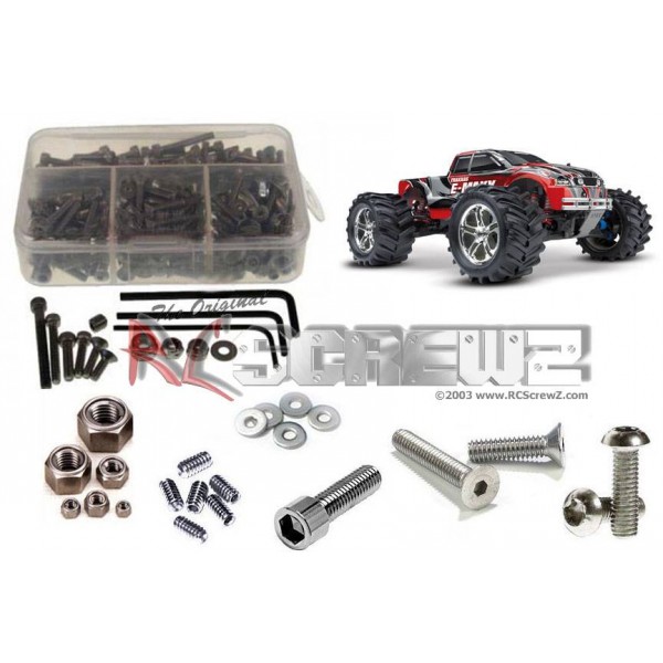 TRA030 SS Screw Kit E-Maxx