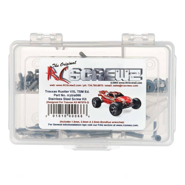 Stainless Screw Kit Rustler VXL